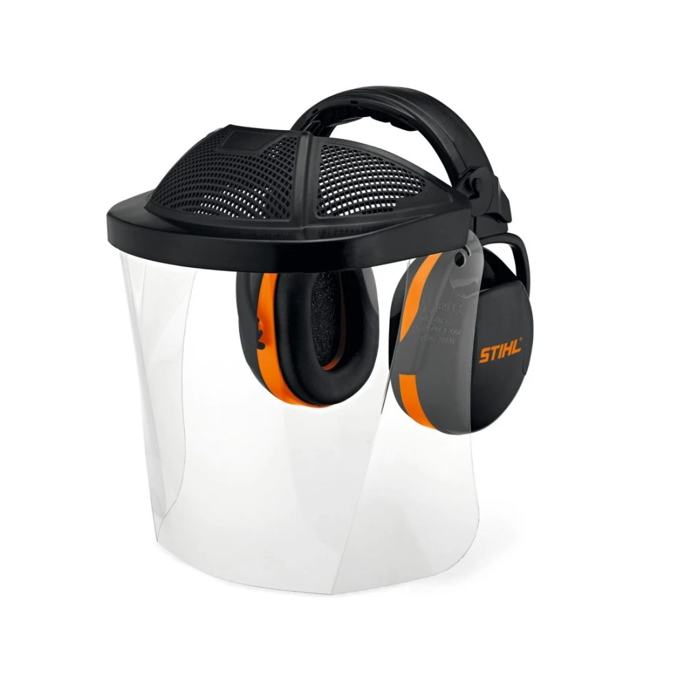 STIHL Polycarbonate Face Shield With Ear Protection (0000-884-0253) 1 STIHL Polycarbonate Face Shield With Ear Protection (0000-884-0253)