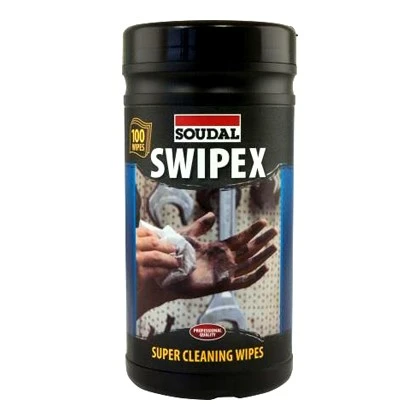 Soudal 113551 Swipex Super Cleaning Wipes – 100 Pack 1 Soudal 113551 Swipex Super Cleaning Wipes – 100 Pack