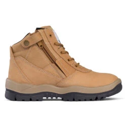 Mongrel Boots 261050 ZipSider Safety Work Boot β Wheat