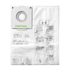 Festool 497541 Replacement H Class Safety Bag For CT 26 – 3 Pack