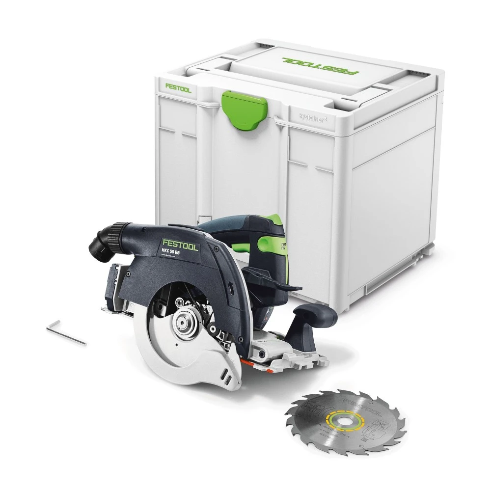 Festool 576163 HKC 55 18V 160mm Cordless Circular Saw Basic In Systainer 1 Festool 576163 HKC 55 18V 160mm Cordless Circular Saw Basic In Systainer