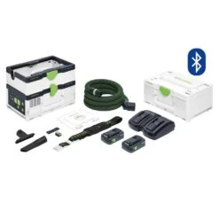 Festool 576942 CTMC SYSI 4.5l M Class 18V Cordless Mobile Dust Extractor 4.0Ah High Power Energy Set