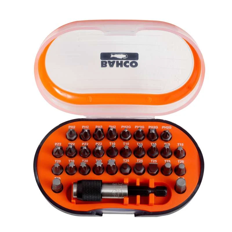 Bahco 59S/31-1 31 Piece Screwdriver Bit Set 1 Bahco 59S/31-1 31 Piece Screwdriver Bit Set