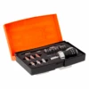 Bahco 808050S-18 18-Piece Stubby Ratcheting Screwdriver Set