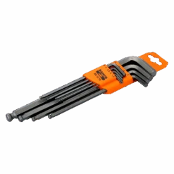 Bahco BE-9770 9-Piece Metric Long Ball-End Hex L-Key Set