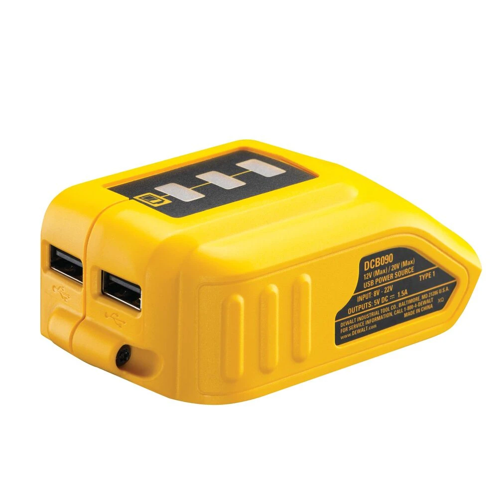 DeWalt DCB090-XJ 12-18V XR USB Charger 2 DeWalt DCB090-XJ 12-18V XR USB Charger - Image 2
