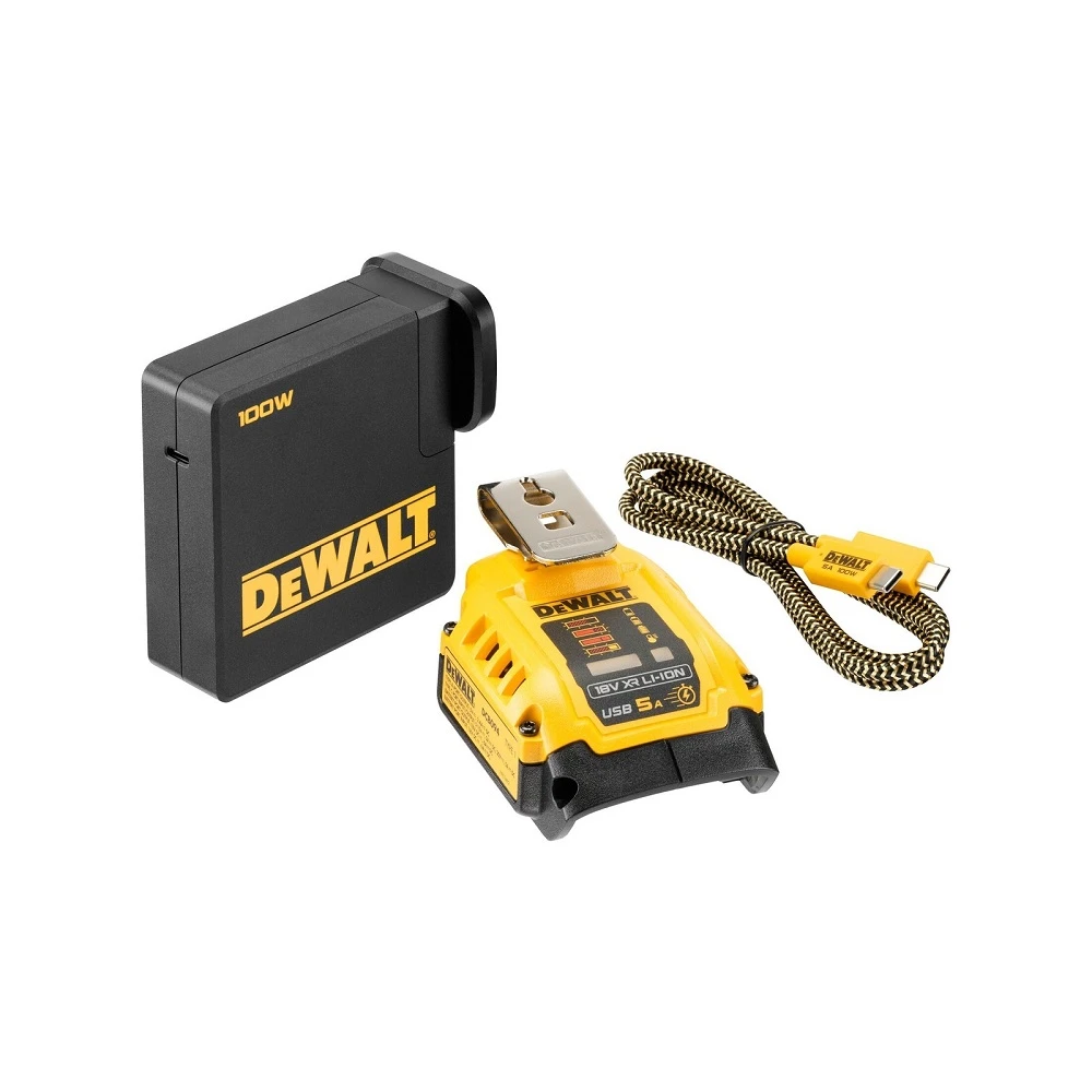 DeWalt DCB094K-XE 18V XR Portable USB Charger 1 DeWalt DCB094K-XE 18V XR Portable USB Charger