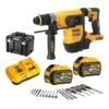 DeWalt DCH417X2-XE FlexVolt XR 54V Li-Ion Cordless Brushless SDS-Plus Rotary Hammer Drill 9.0Ah Kit