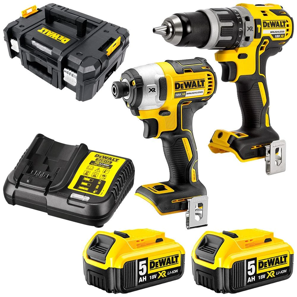 DeWalt DCK266P2T-XE XR 18V Li-Ion Cordless 2-Piece 5.0Ah Combination Kit 1 DeWalt DCK266P2T-XE XR 18V Li-Ion Cordless 2-Piece 5.0Ah Combination Kit
