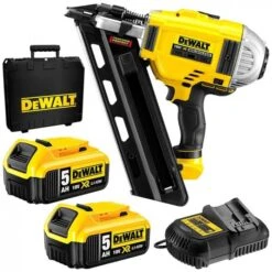 DeWalt DCN692P2-XE XR 18V Li-Ion Cordless 30-34° Framing Nailer Gun 5.0Ah Kit
