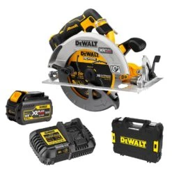DeWalt DCS573T1-XE 18V XR Li-Ion Cordless 184mm (7-1/4″) Circular Saw 6.0Ah Kit With FlexVolt Advantage