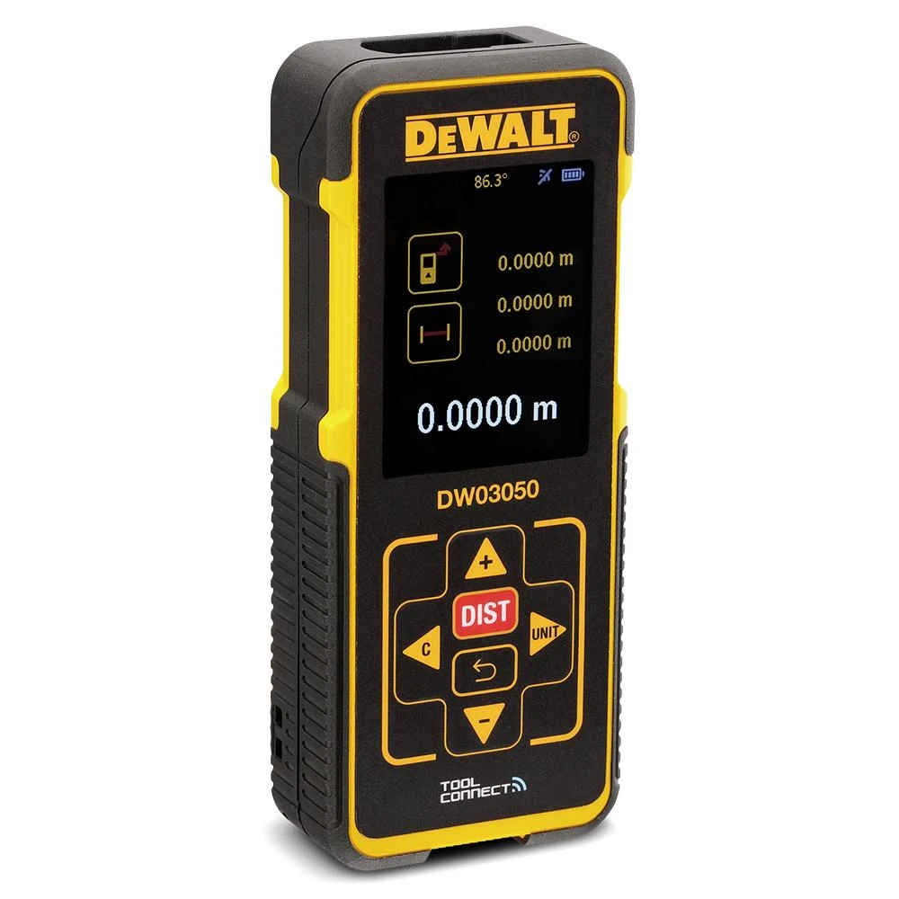 DeWalt DW03050-XJ Tool Connect 50m Laser Distance Measurer 1 DeWalt DW03050-XJ Tool Connect 50m Laser Distance Measurer