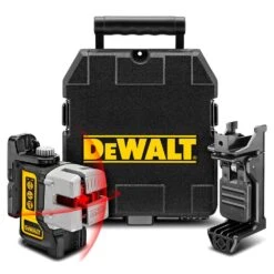 DeWalt DW089K-XE Self-Levelling 3-Line Red Beam Laser Level Kit