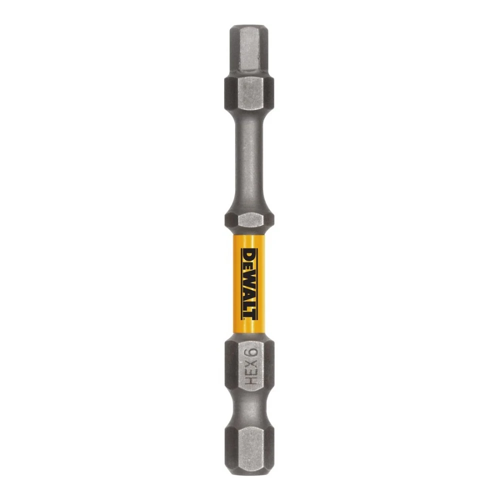 DeWalt DWA2H6MI2 MAX IMPACT™ 63.5mm HEX6 Power Bit 2-Pack 1 DeWalt DWA2H6MI2 MAX IMPACT™ 63.5mm HEX6 Power Bit 2-Pack