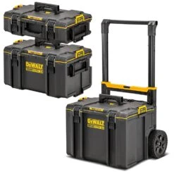 DeWalt DWST83402-1 TOUGHSYSTEM 2.0 Stackable Storage Tool Box System 3-in-1 Kit
