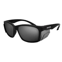 Maxisafe ERZ395 Rayzr Protective Safety Glasses – Matte Black Frame With Smoke Lens