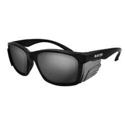 Maxisafe ERZ396 Rayzr Protective Safety Glasses – Matte Black Frame With Polarised Smoke Lens