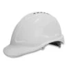 Maxisafe HVS590-W Vented Safety Hard Hat With Sliplock Harness – White