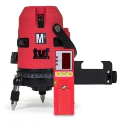 TUF MCL4V3H1P Self-Levelling Multi Cross-Line Red Beam Laser Level