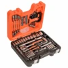 Bahco S910 1/4″ & 1/2″ Socket, Drive Bit & Combination Spanner 92-Piece Set