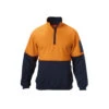 Hard Yakka Y19323 Foundations Hi-Vis Two Tone Jumper (Orange/Navy)