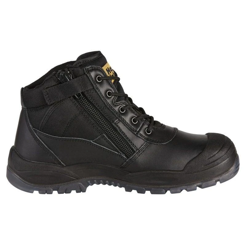 Hard Yakka Y60125 Utility Zip-Side Safety Boot – Black 2 Hard Yakka Y60125 Utility Zip-Side Safety Boot – Black - Image 2